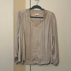 Bohme Cream Peasant Top